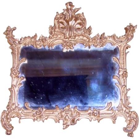 Antique Victorian luxury easel back ornate beveled table mirror Antique Victorian luxury easel back ornate beveled table mirror