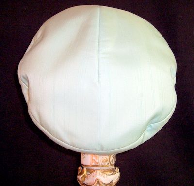 Vintage newsboy cap hat powder blue color Hutzler's label Vintage newsboy cap hat powder blue color Hutzler's label