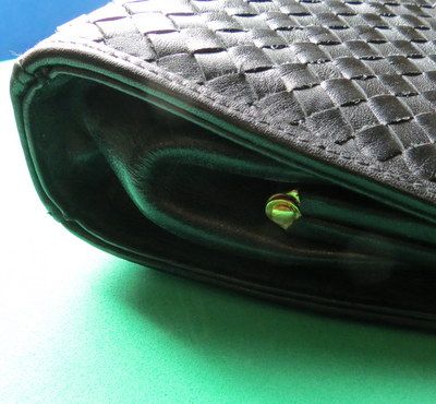 Vintage Ganson San Francisco luxury design handbag clutch purse combo Vintage Ganson San Francisco luxury design handbag clutch purse combo