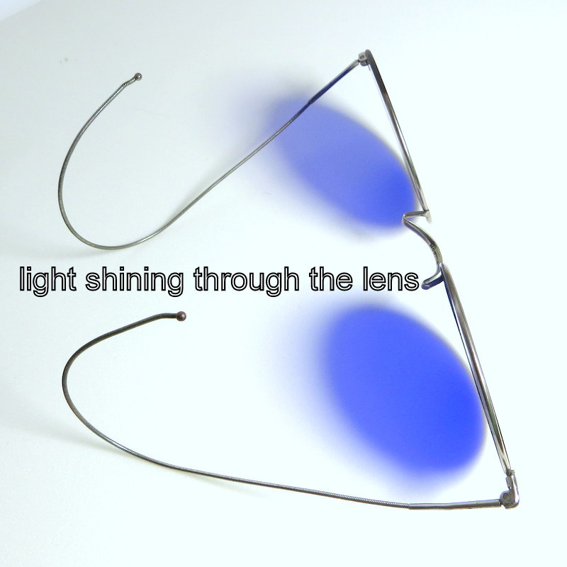 Vintage John Lennon Beatles era cobalt blue Wilson sunglasses Vintage John Lennon Beatles era cobalt blue Wilson sunglasses