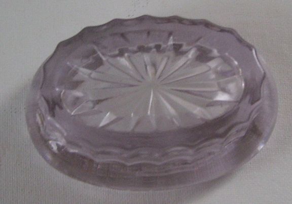 Victorian Glass Oval Salt Cellar or Dip Victorian Glass Oval Salt Cellar or Dip