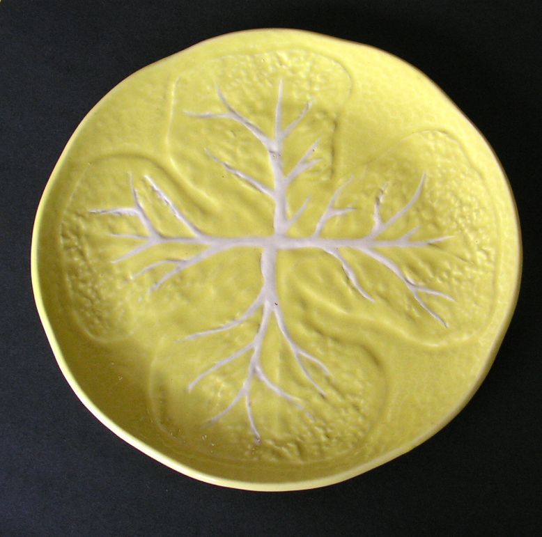 Vintage Pottery Plates Yellow Cabbage Majolica Portugal Image Inn Vintage Pottery Plates Yellow Cabbage Majolica Portugal Image Inn