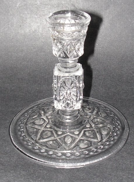 Elegant Imperial Glass Cape Cod Candlestick Single Light Elegant Imperial Glass Cape Cod Candlestick Single Light