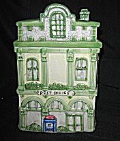 Cookie Jar Ceramic Figural Post Office Cookie Jar Ceramic Figural Post Office