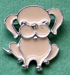 Vintage Brooch Sarah Coventry Puppy Love Dog Pin Vintage Brooch Sarah Coventry Puppy Love Dog Pin
