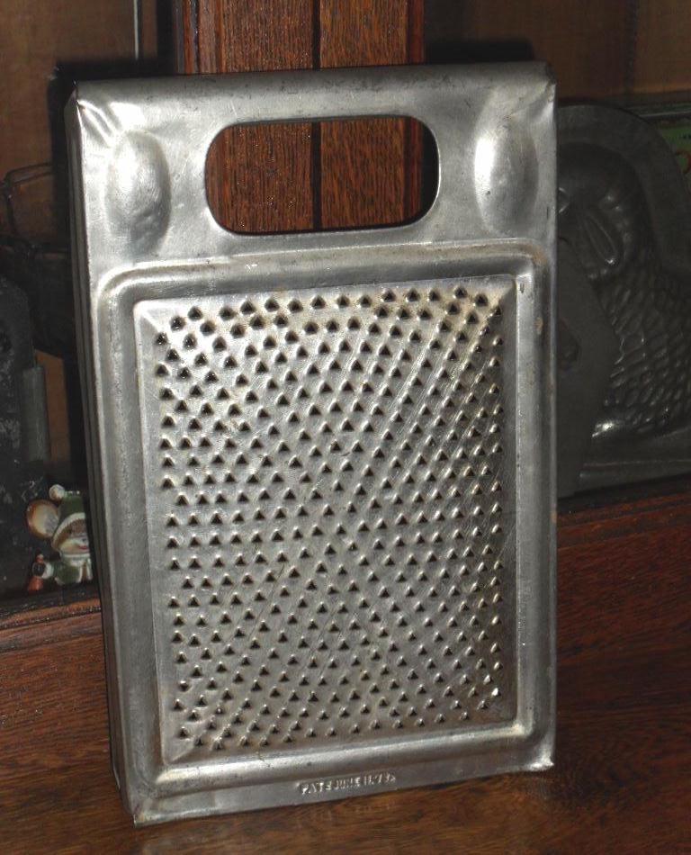 Old Tin Grater ~ Ideal ~ Pat. June 11 1878 Old Tin Grater ~ Ideal ~ Pat. June 11 1878