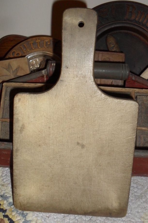 Child Size Dough Board & Rolling Pin - c.1920 Child Size Dough Board & Rolling Pin - c.1920