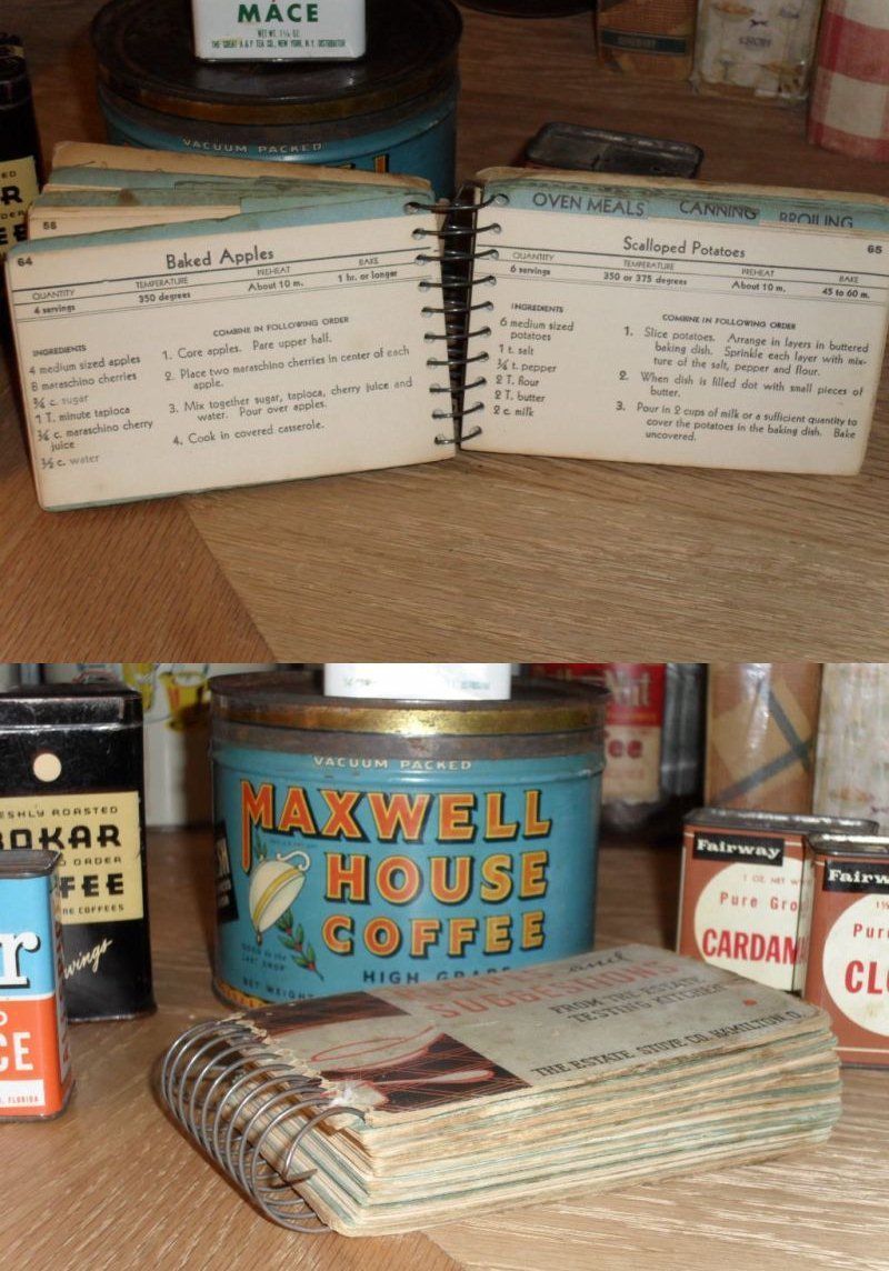 1930s Estate Stove Cook Book - Recipes and Suggestions 1930s Estate Stove Cook Book - Recipes and Suggestions