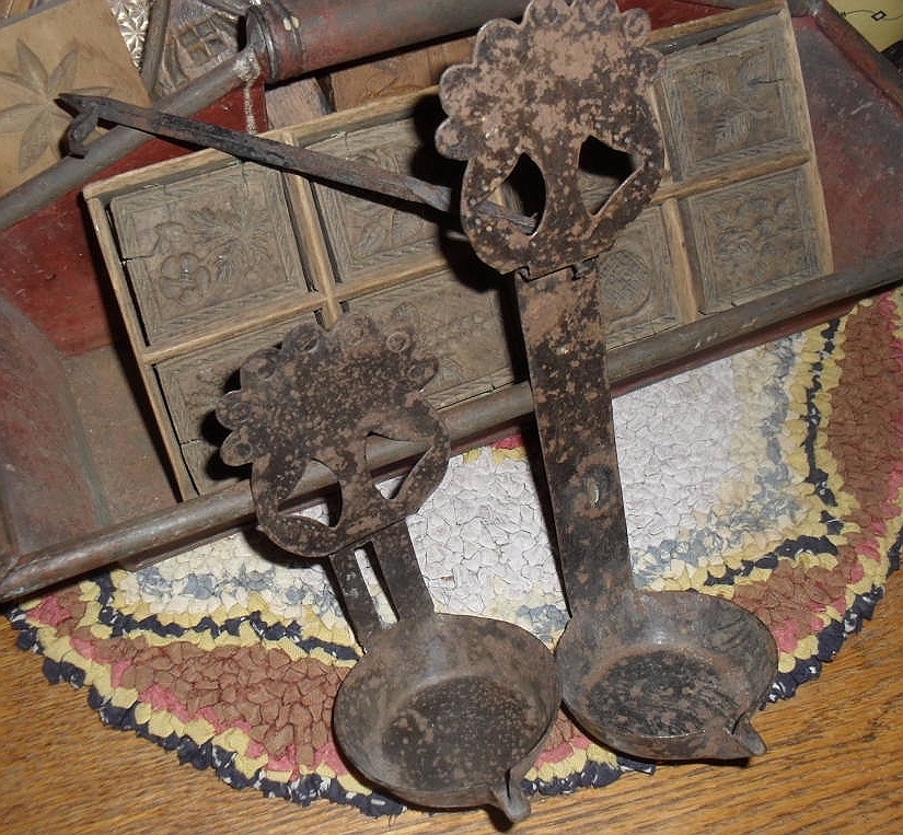 Primitive Double Betty - Crusie Lamp Primitive Double Betty - Crusie Lamp
