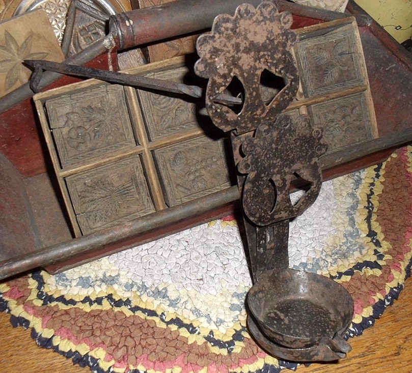 Primitive Double Betty - Crusie Lamp Primitive Double Betty - Crusie Lamp