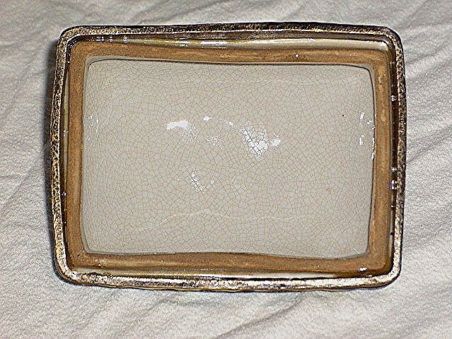 Emaux De Louviere Pottery Box or Casket Emaux De Louviere Pottery Box or Casket