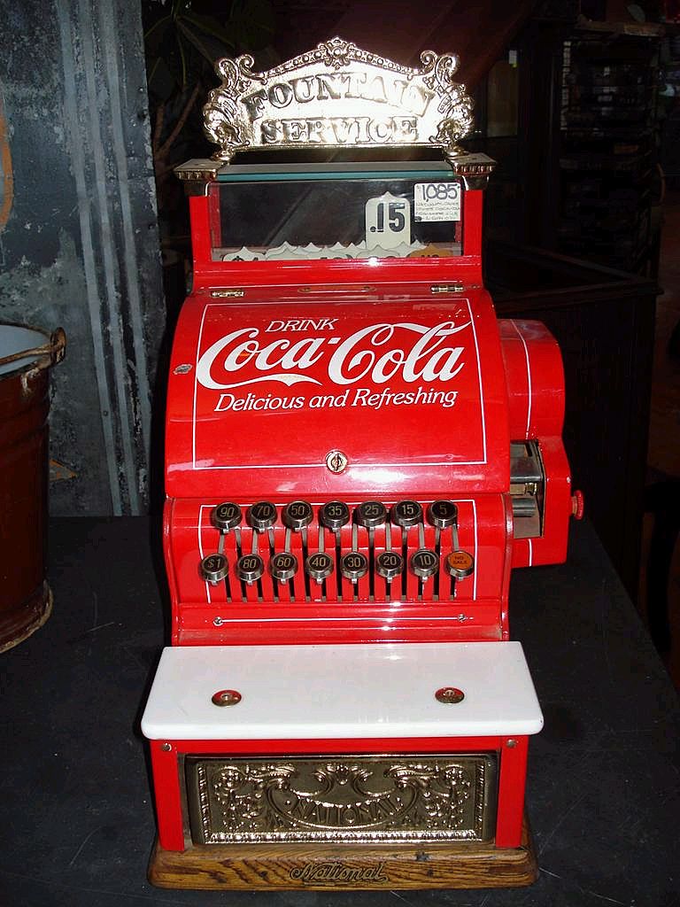National Cash Register Advertising Coca-Cola National Cash Register Advertising Coca-Cola