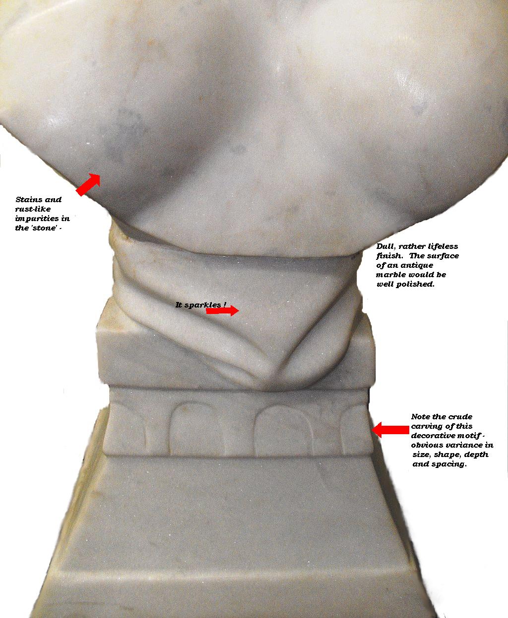 Lovely Early Art Nouveau Lady Antique Marble Bust Lovely Early Art Nouveau Lady Antique Marble Bust