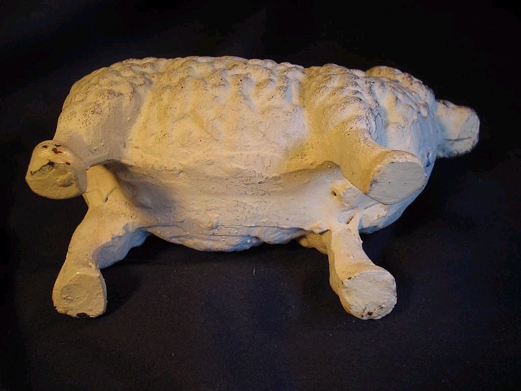 Vintage Cast Iron Toy Ram - Sheep Vintage Cast Iron Toy Ram - Sheep