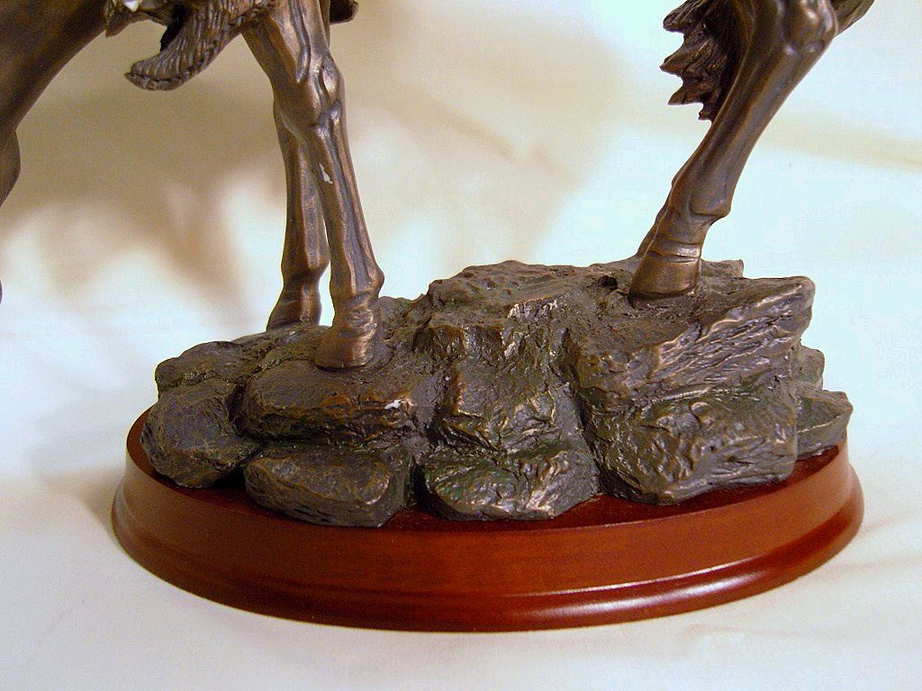 Vintage Bronze "End of the Trail" Native American Indian sculpture Vintage Bronze "End of the Trail" Native American Indian sculpture