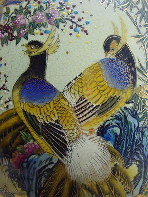 Oriental Satsuma Decorative Egg from China Oriental Satsuma Decorative Egg from China