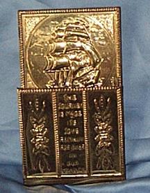 Brass Letter Holder, 30's Brass Letter Holder, 30's