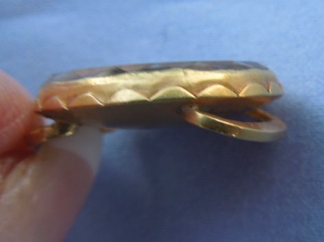 Memorial Jewelry, Mourning Jewelry, Stuart Crystal Slide with Skull, 1690 Memorial Jewelry, Mourning Jewelry, Stuart Crystal Slide with Skull, 1690