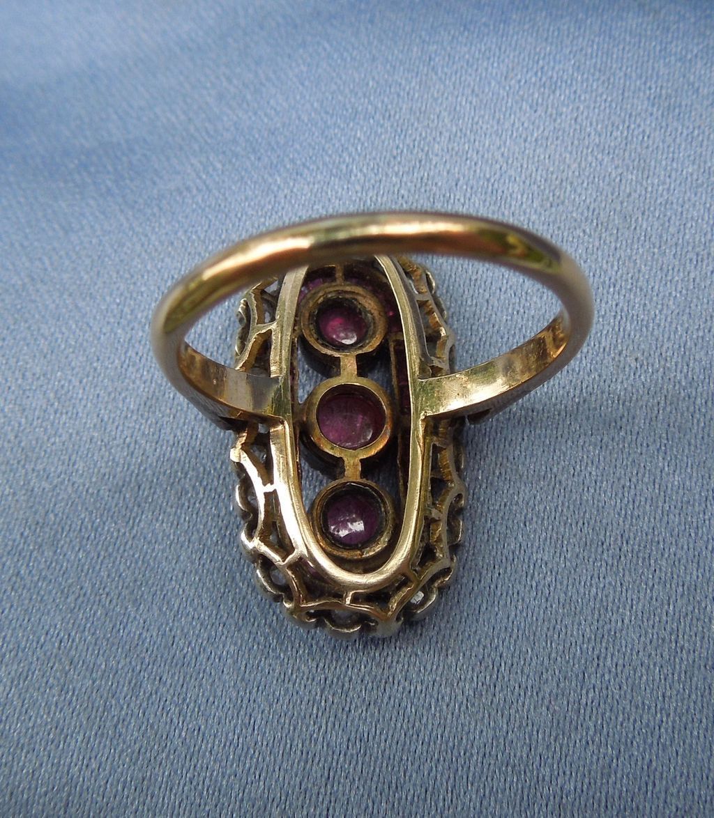 Ruby and Diamond Ring, Edwardian Ruby and Diamond Ring, Edwardian
