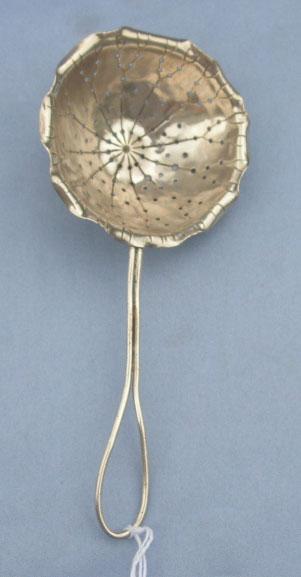 Silver, Sterling, Tea Strainer, Victorian Silver, Sterling, Tea Strainer, Victorian
