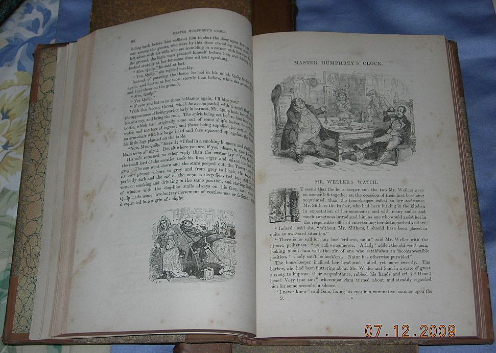 Master Humphrey's Clock, Charles Dickens, 1st (first) edition, 3 Vol Master Humphrey's Clock, Charles Dickens, 1st (first) edition, 3 Vol