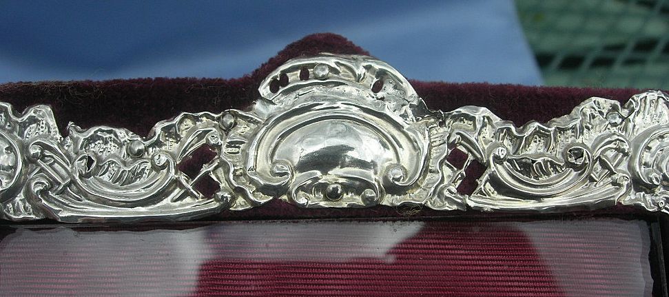 Sterling Frame, Victorian Sterling Frame, Victorian