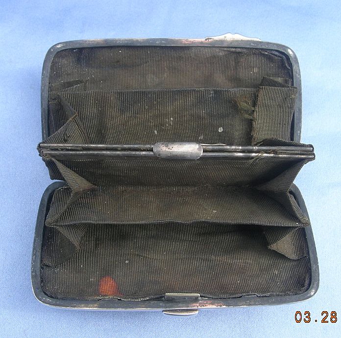 Silver Purse, Victorian Silver Purse, Victorian