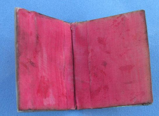 Stamp Book, Mother of Pearl, Early Victorian Stamp Book, Mother of Pearl, Early Victorian