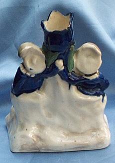Staffordshire, Tulip Vase, Victorian Staffordshire, Tulip Vase, Victorian