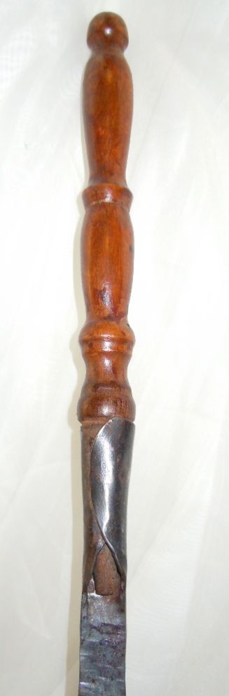 French antique bed warmer copper & wood handle French antique bed warmer copper & wood handle