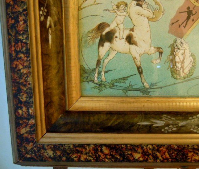Antique frame ornate design & print Antique frame ornate design & print
