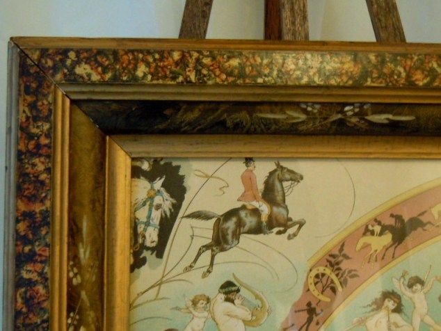 Antique frame ornate design & print Antique frame ornate design & print