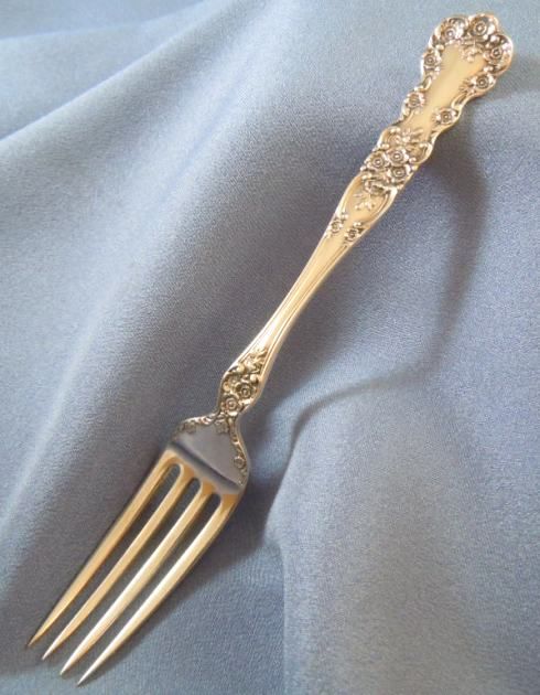 Antique Gorham sterling silver Buttercup forks & spoons (6) Antique Gorham sterling silver Buttercup forks & spoons (6)