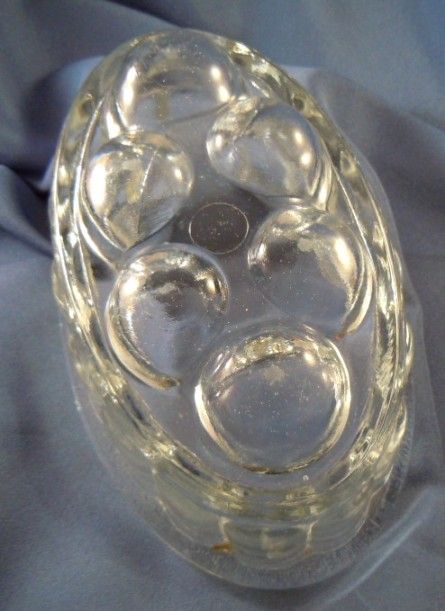 Vintage glass oblong mold aspic Vintage glass oblong mold aspic