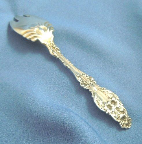 Gorham Whiting ice cream fork 1902 sterling No monogram Gorham Whiting ice cream fork 1902 sterling No monogram