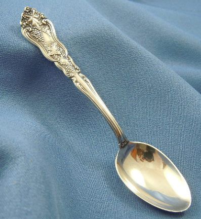 Moselle coffee demitasse spoon American Silver co silver plated Moselle coffee demitasse spoon American Silver co silver plated