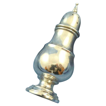 Chocolate cinnamon sterling silver shaker Chocolate cinnamon sterling silver shaker