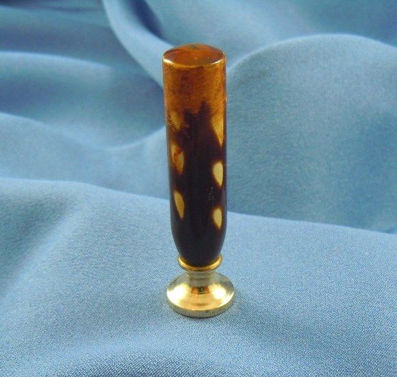 Letter seal brass & agate no monogram Letter seal brass & agate no monogram