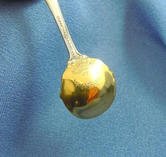 Salt spoon Georgian pattern by Towle sterling Salt spoon Georgian pattern by Towle sterling