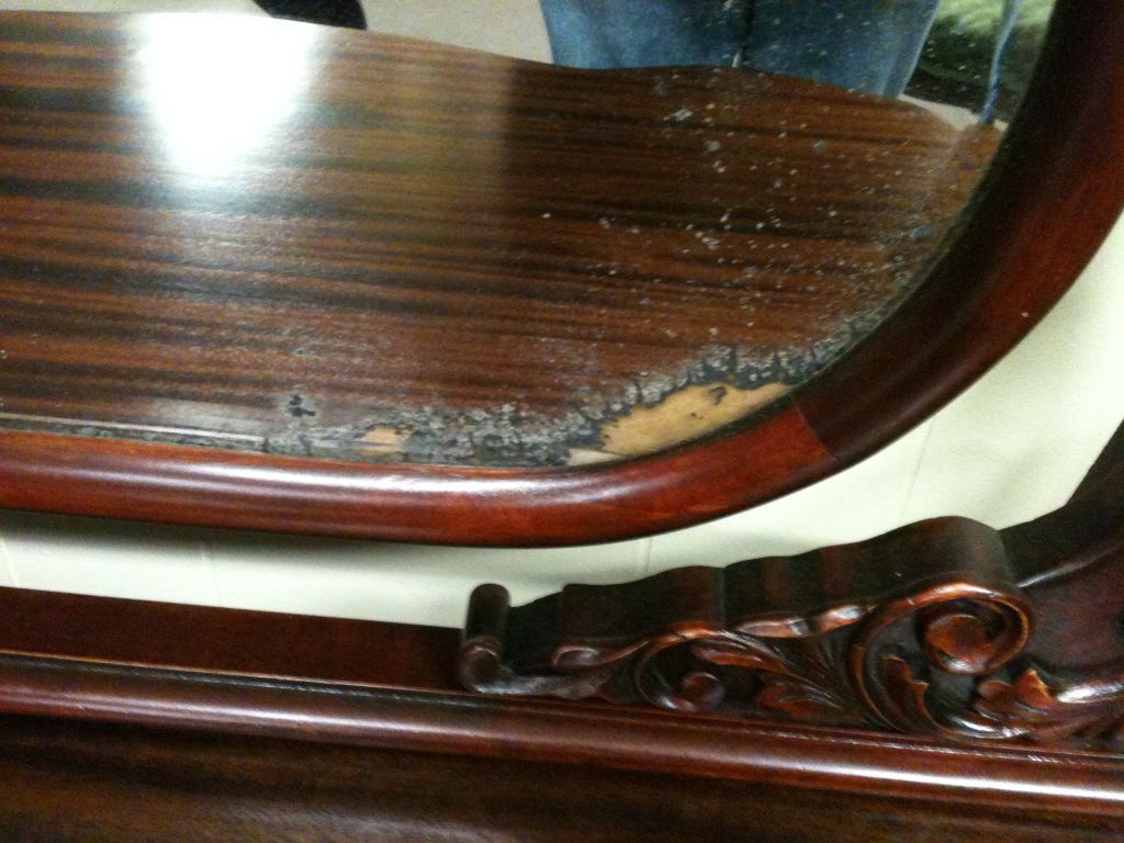 Mahogany Vanity, Dressing Table,Late Victorian Style:Mirror Mahogany Vanity, Dressing Table,Late Victorian Style:Mirror
