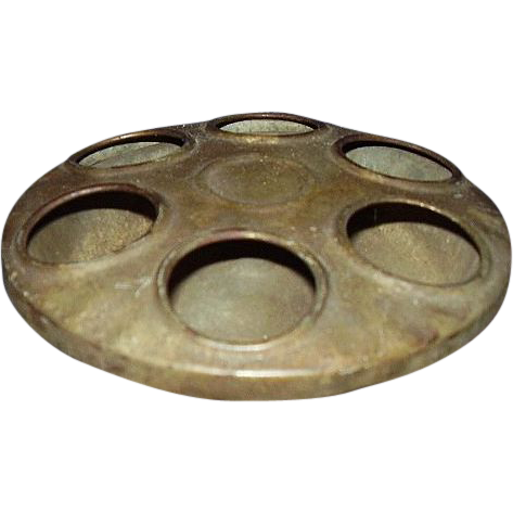 Primitive Tin Chicken Feeder ~ 6 Holes Primitive Tin Chicken Feeder ~ 6 Holes