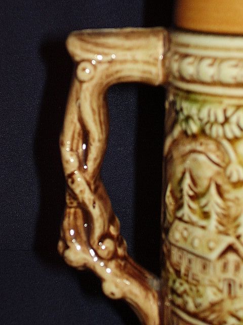 Vintage Beer Stein ~ German Tavern Scene ~ Made in Japan Vintage Beer Stein ~ German Tavern Scene ~ Made in Japan