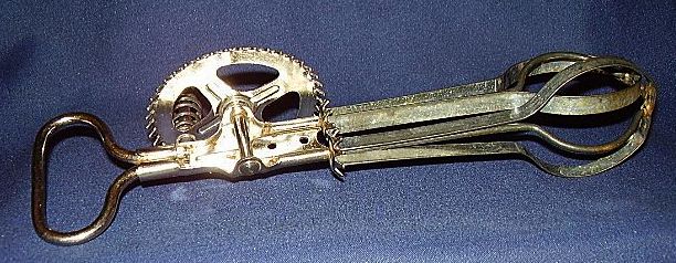 1920s A&J Egg Beater, Coiled Wire Handle 1920s A&J Egg Beater, Coiled Wire Handle