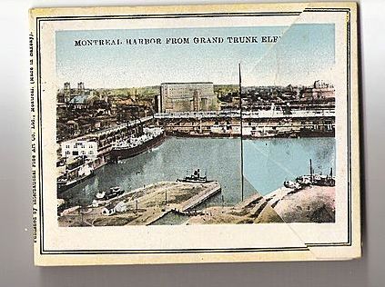 Souvenir Photo Folder Montreal Canada 1920s Color Miniatures Souvenir Photo Folder Montreal Canada 1920s Color Miniatures