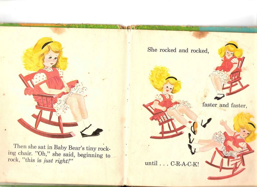 1950-60s Three Bears Childrens Book Top Top Tales Whitman Publishing 1950-60s Three Bears Childrens Book Top Top Tales Whitman Publishing