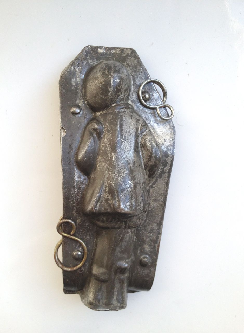 Circa 1934 French Chocolate Mold LeTang Fils Saxophone Player Circa 1934 French Chocolate Mold LeTang Fils Saxophone Player