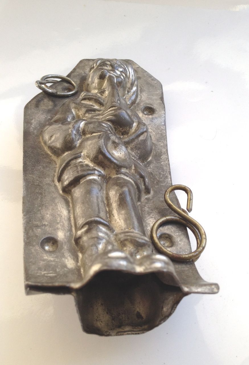 Circa 1934 French Chocolate Mold LeTang Fils Saxophone Player Circa 1934 French Chocolate Mold LeTang Fils Saxophone Player