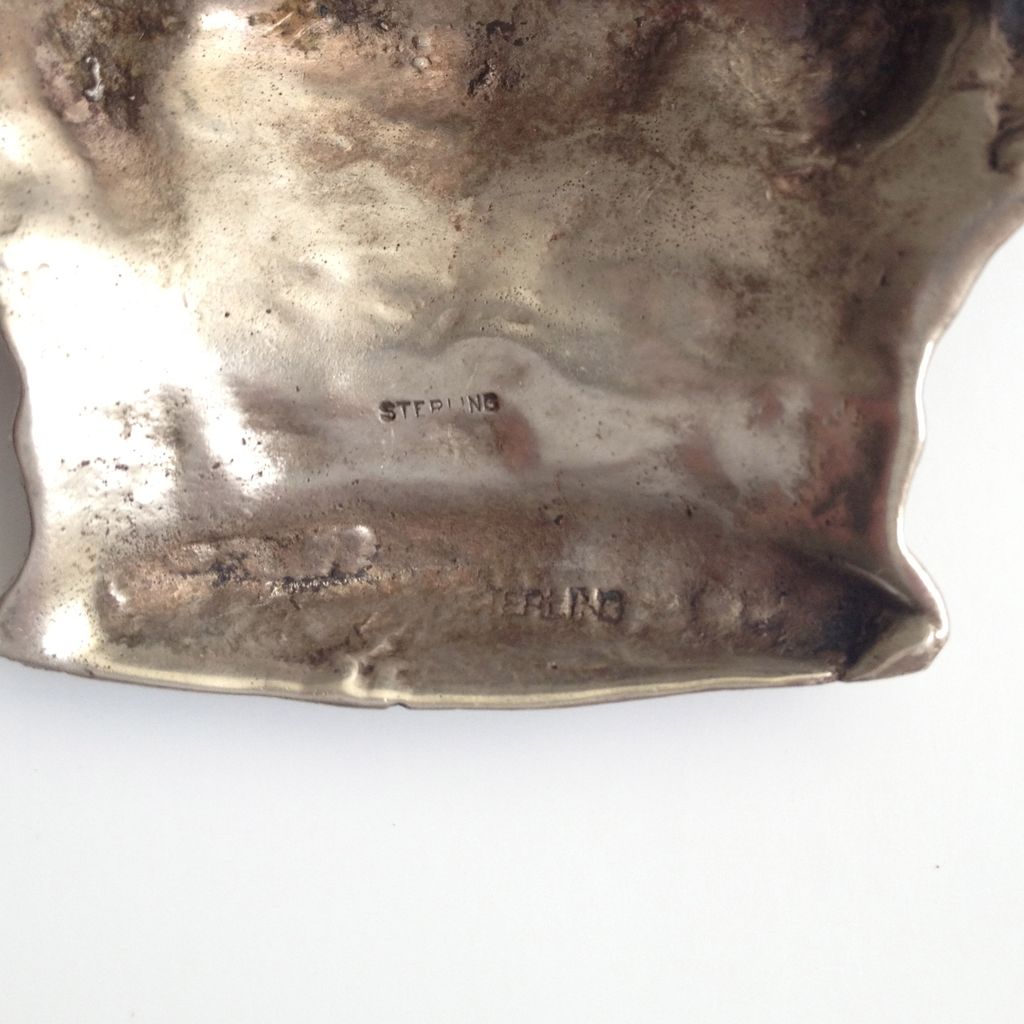 Sterling Silver Large Crown Brooch Sterling Silver Large Crown Brooch