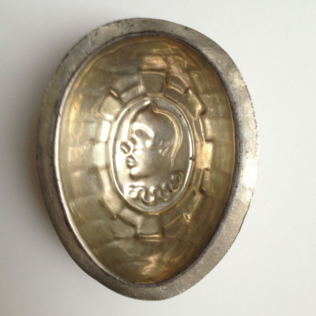 Chocolate Mold French LETANG FILS c1934 Pierrot Egg Chocolate Mold French LETANG FILS c1934 Pierrot Egg