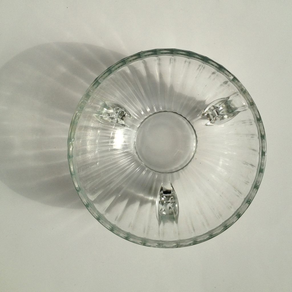 Lucite & Glass Mirrored Top Powder Jar c1950s Lucite & Glass Mirrored Top Powder Jar c1950s